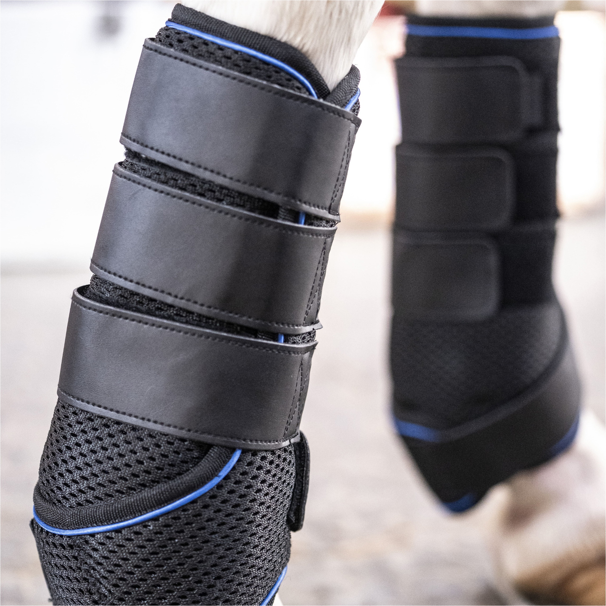 2026 HKM Cooling Protection Boots Equine Care Pro 15678 - Black